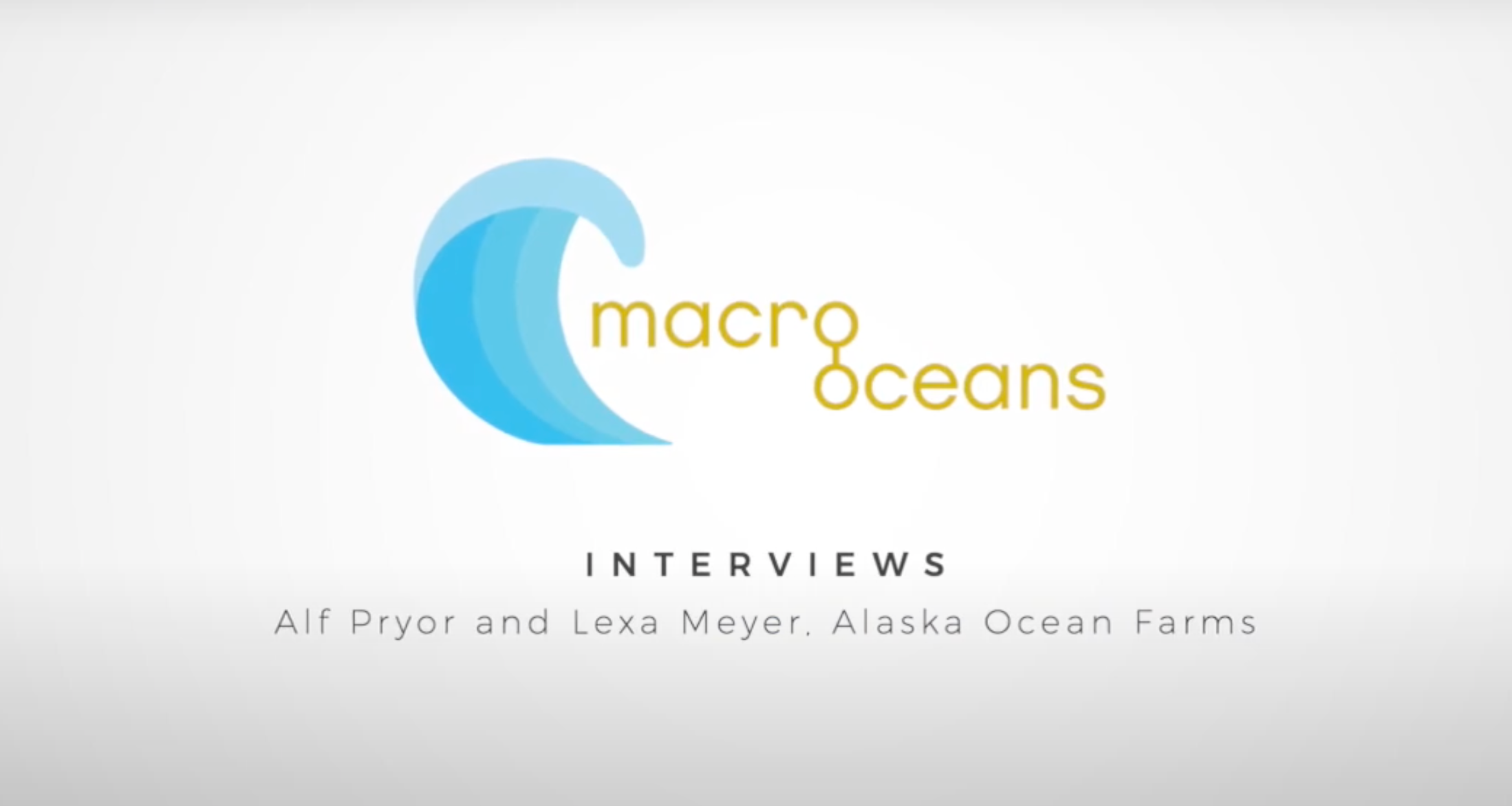 The Farmer Behind the Formula: Alf and Lexa From Alaska Ocean Farms
